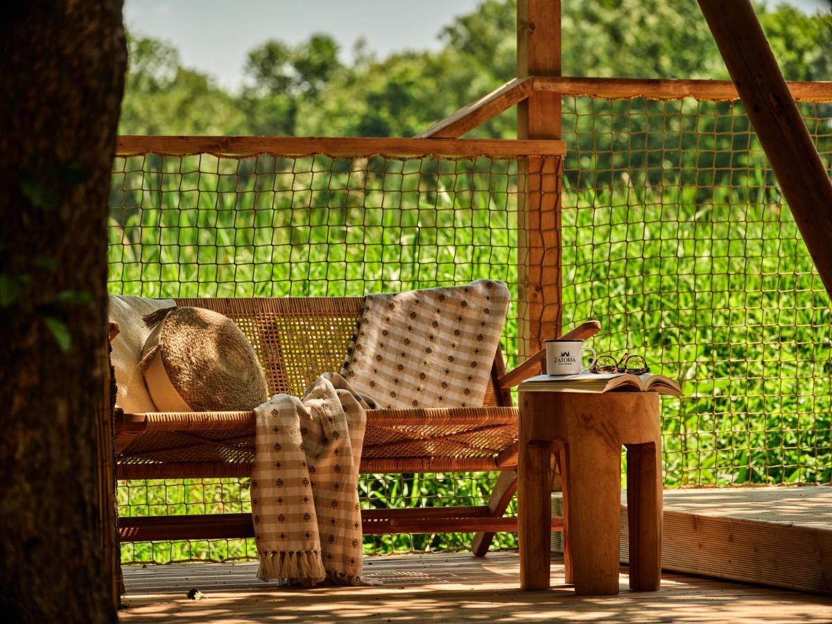 Zatoria Luxury Glamping Zator Hotell Eksteriør bilde